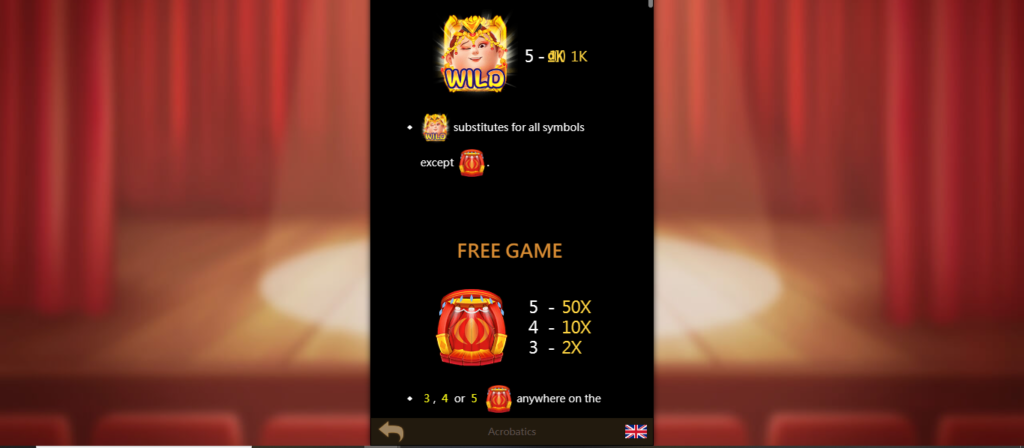 Slot game xiếc nhào lộn đổi thưởng